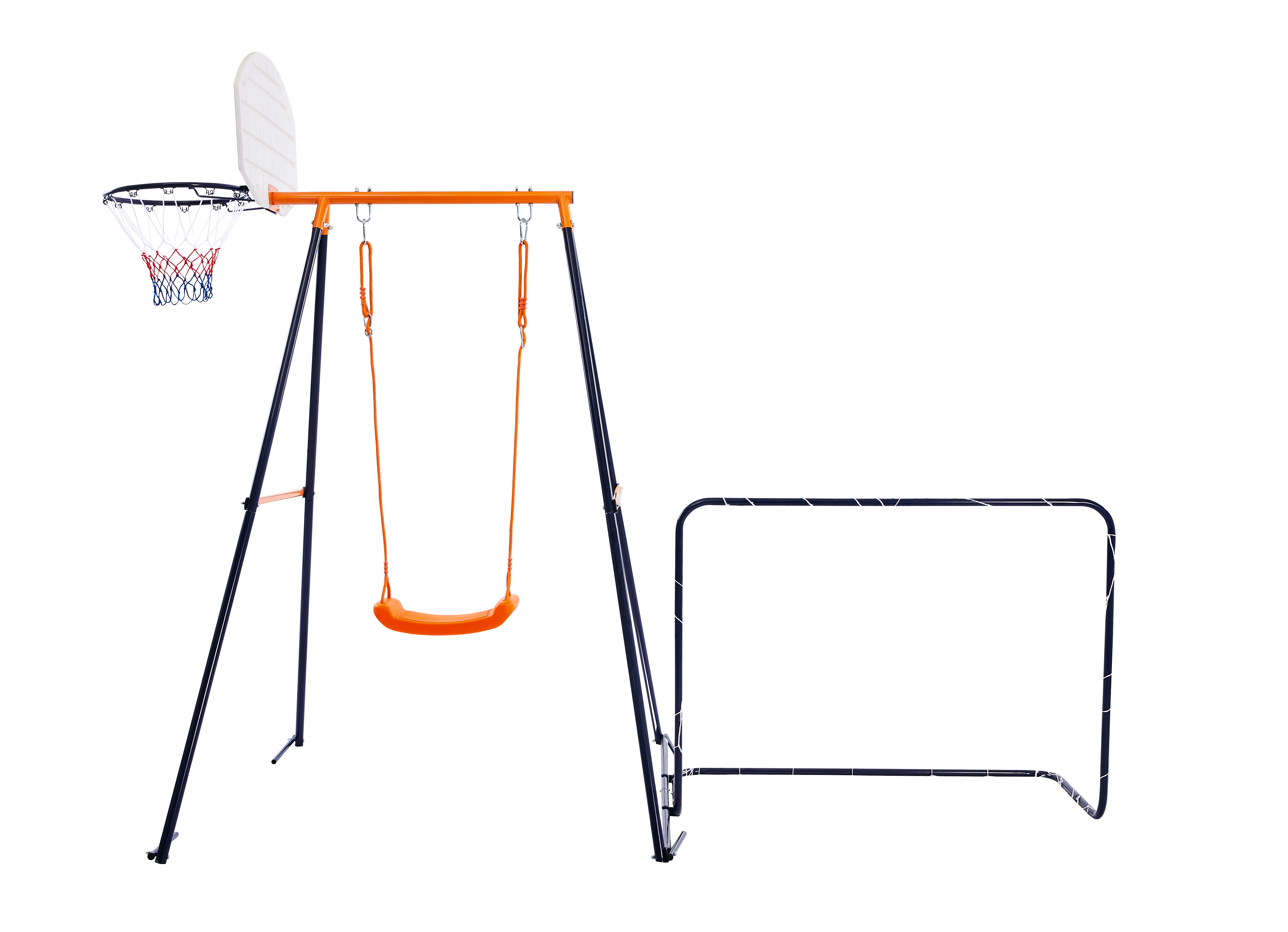 Multi Play  with swing basketball hoop and goal