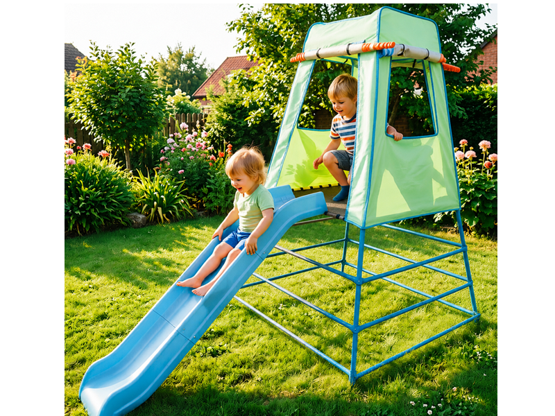 Climbing Tower with 6FT Slide