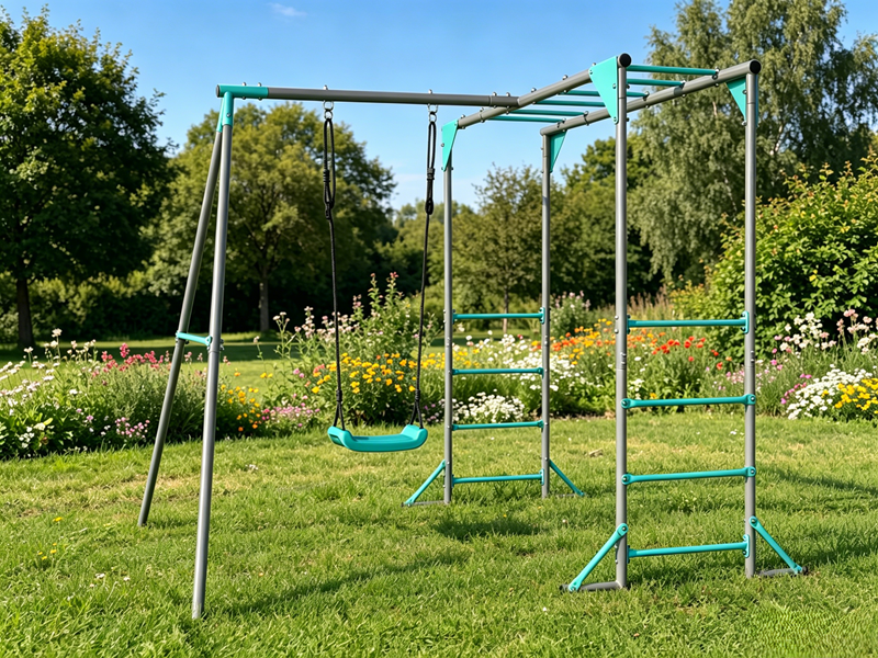 Jungle Gym with Swing